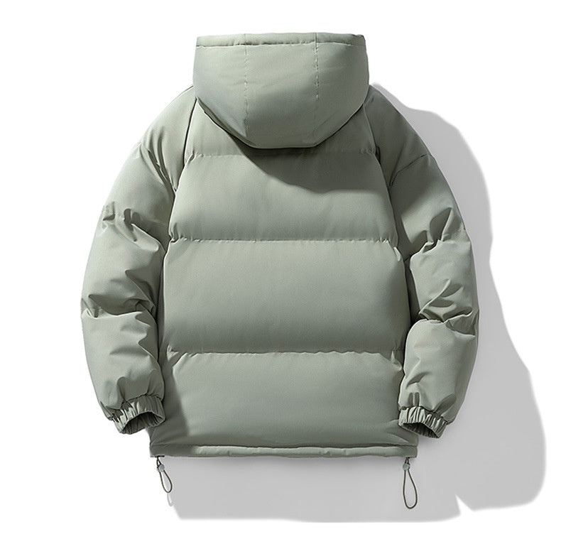Steppjacke Winterjacke Herren Kapuze Reißverschluss