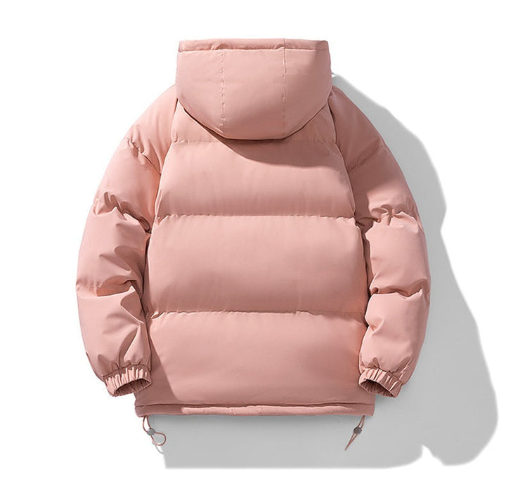 Steppjacke Winterjacke Herren Kapuze Reißverschluss