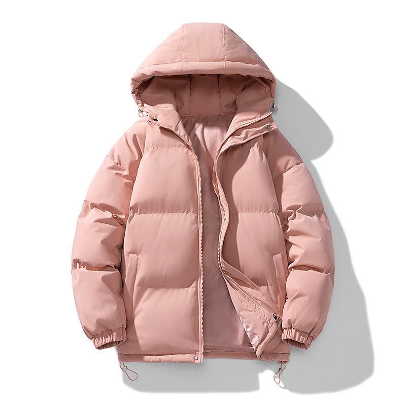 Steppjacke Winterjacke Herren Kapuze Reißverschluss