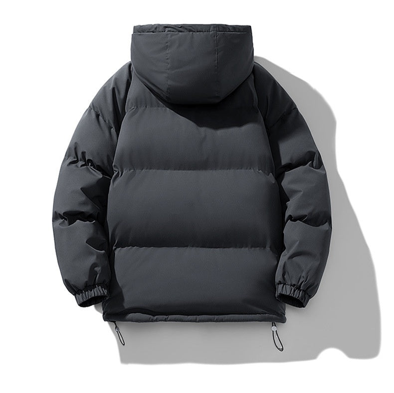 Steppjacke Winterjacke Herren Kapuze Reißverschluss