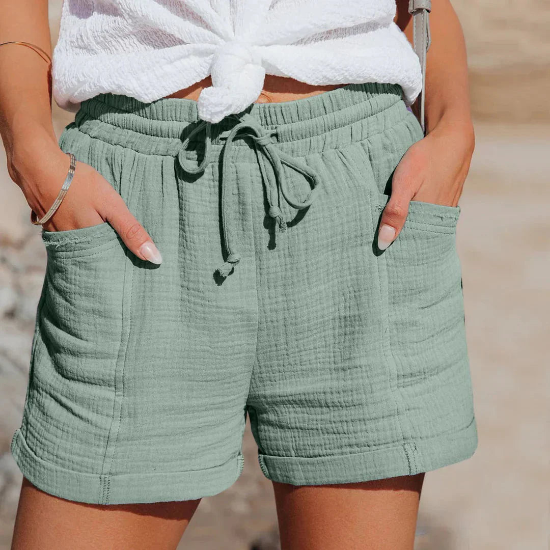 Luxe High-Waist Shorts Women – fashionable & comfortable