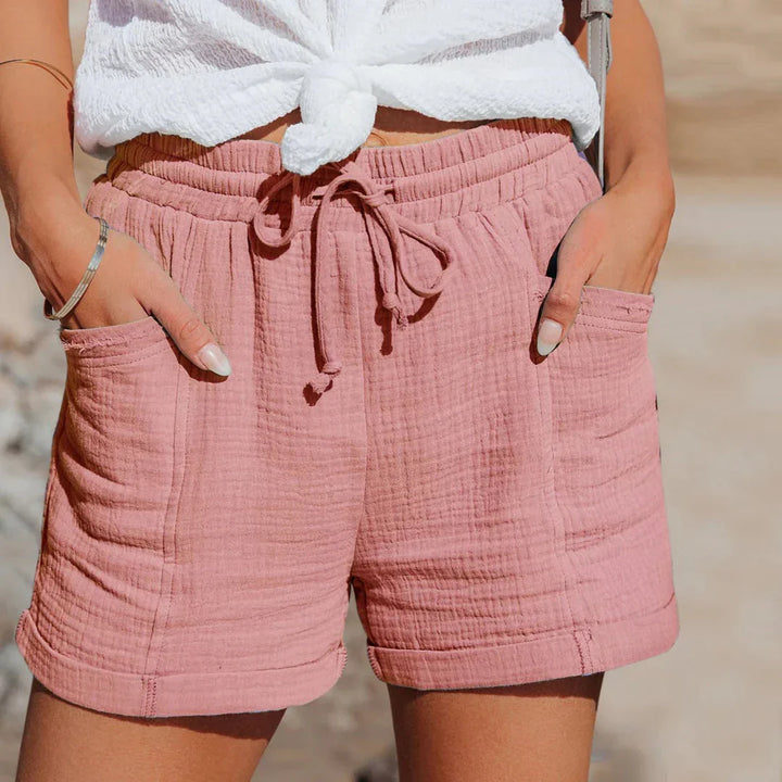 Luxe High-Waist Shorts Women – fashionable & comfortable