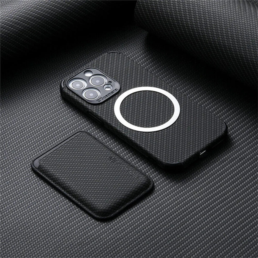 MagSafe-kompatible TitanWallet Telefonhülle – Stilvoller Schutz und integriertes Portemonnaie 2