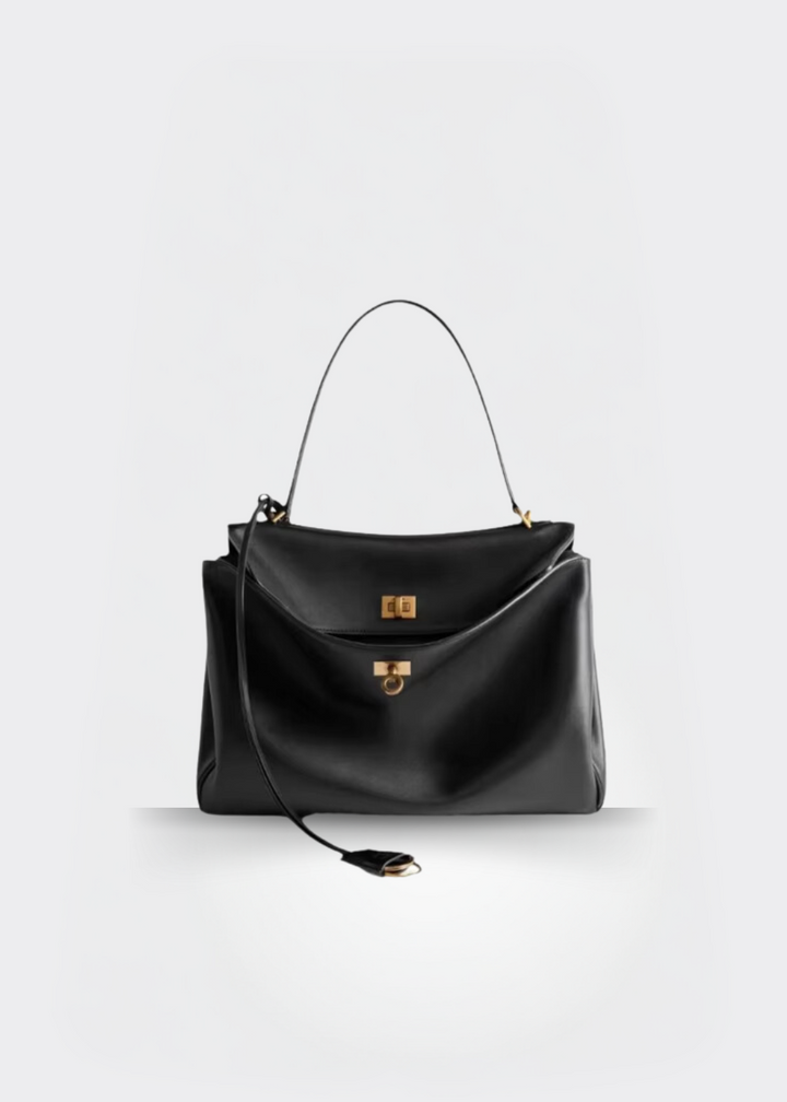 Handtasche Damen – Vegane Schultertasche Gold/Silber Vintage