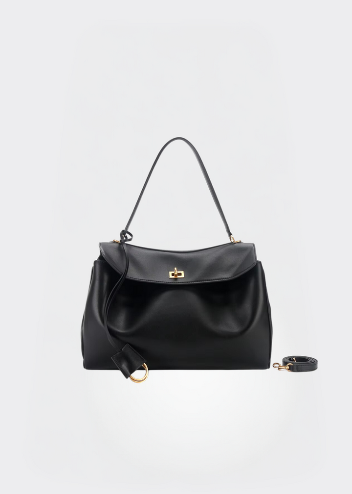 Handtasche Damen – Vegane Schultertasche Gold/Silber Vintage