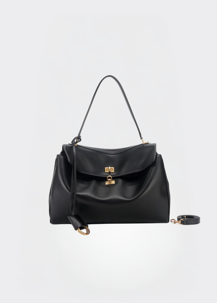 Handtasche Damen – Vegane Schultertasche Gold/Silber Vintage