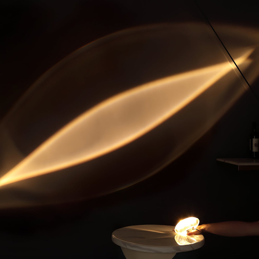 Marsman Tischlampe – Elegante LED Tischleuchte mit Stimmungsvollem Licht für Nachttisch und Beistelltisch 5