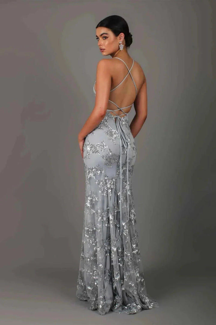 Maxikleid Mit V-Ausschnitt: Glamourös Und Bequem Für Festliche Anlässe 3