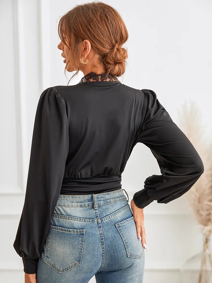 Body Femme – Dentelle – Décolleté Profond – Extensible – Élégant