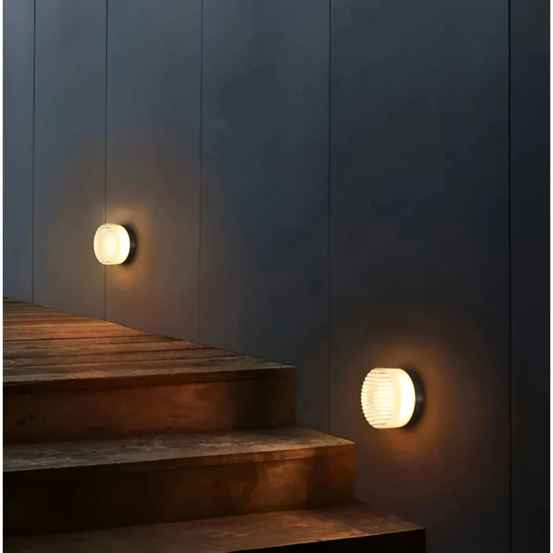 Moderne Ambrelo Wandleuchte Innen Mit Warmem Licht - Stilvolle Wandlampe In Bernsteinfarbe 4