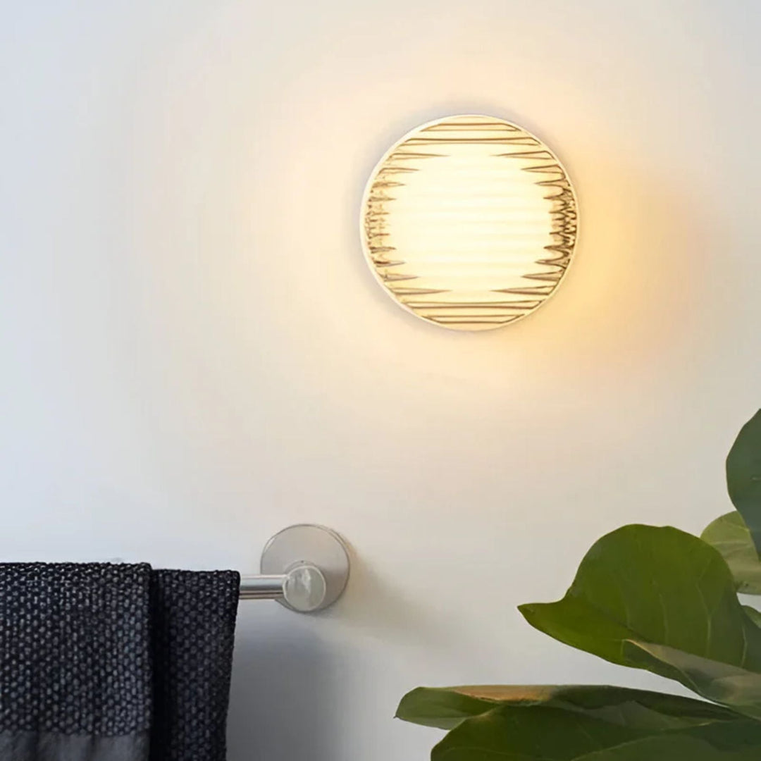 Moderne Ambrelo Wandleuchte Innen Mit Warmem Licht - Stilvolle Wandlampe In Bernsteinfarbe 5