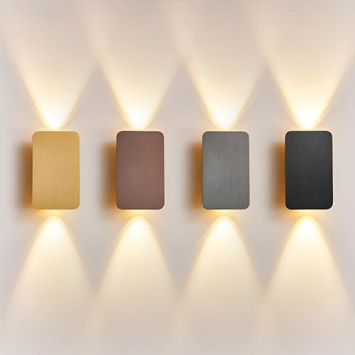 Moderne Resilux Wandleuchte Innen - LED Wandlampe für Stilvolle Raumbeleuchtung, 600 Lumen, Aluminium, 6W, Elegant 11