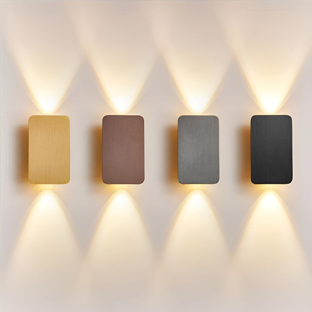 Moderne Resilux Wandleuchte Innen - LED Wandlampe für Stilvolle Raumbeleuchtung, 600 Lumen, Aluminium, 6W, Elegant 2