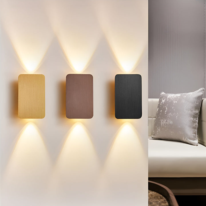 Moderne Resilux Wandleuchte Innen - LED Wandlampe für Stilvolle Raumbeleuchtung, 600 Lumen, Aluminium, 6W, Elegant 3