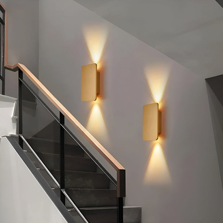 Moderne Resilux Wandleuchte Innen - LED Wandlampe für Stilvolle Raumbeleuchtung, 600 Lumen, Aluminium, 6W, Elegant 4