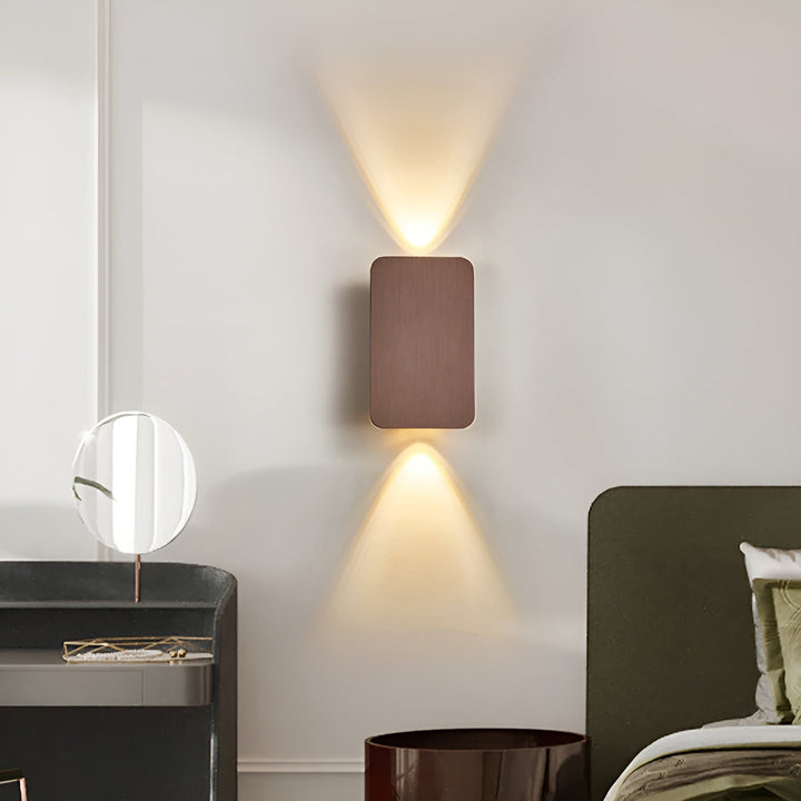 Moderne Resilux Wandleuchte Innen - LED Wandlampe für Stilvolle Raumbeleuchtung, 600 Lumen, Aluminium, 6W, Elegant 9