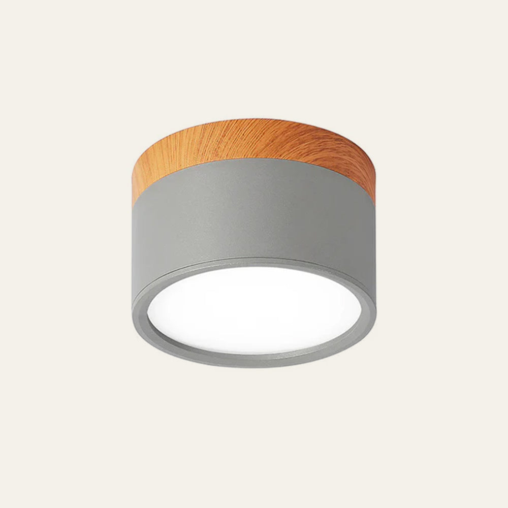 Moderne Zylinderförmige Deckenleuchte mit LED für Wohnzimmer und Flur – Energieeffiziente Deckenlampe in Verschiedenen Farben 13