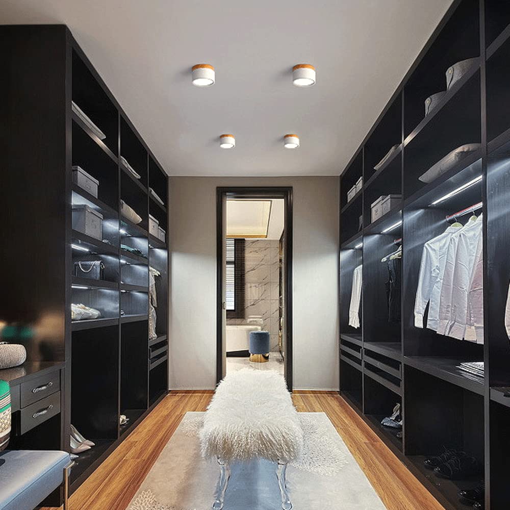 Moderne Zylinderförmige Deckenleuchte mit LED für Wohnzimmer und Flur – Energieeffiziente Deckenlampe in Verschiedenen Farben 6