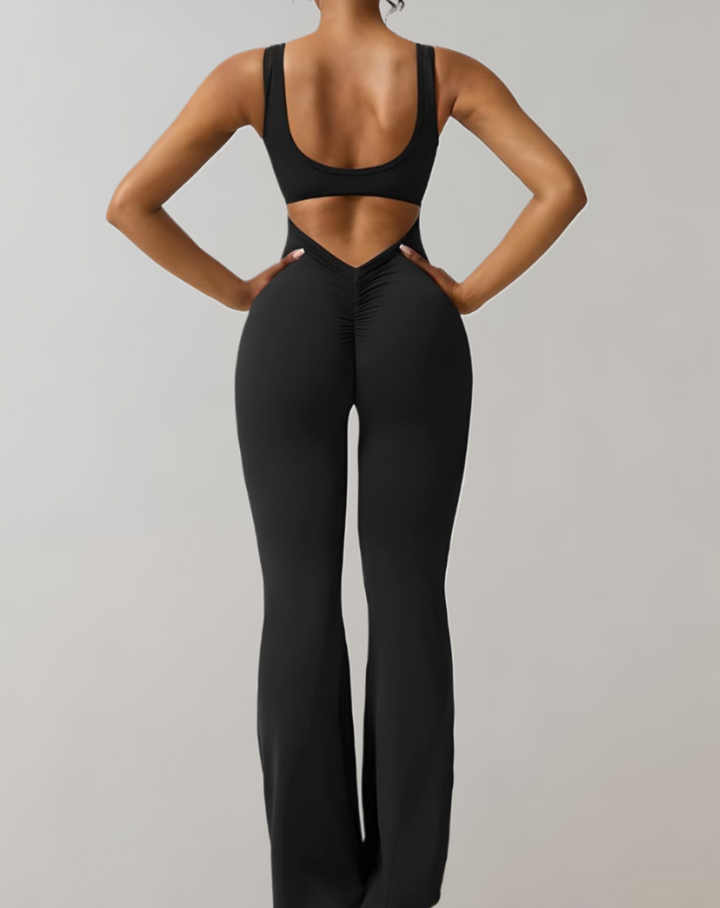 Elegant women's jumpsuit made of high-quality Stauben