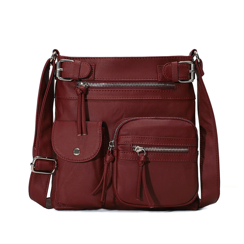 Multifunktionale Damen Tasche – Wasserfeste Schultertasche mit vielen Fächern