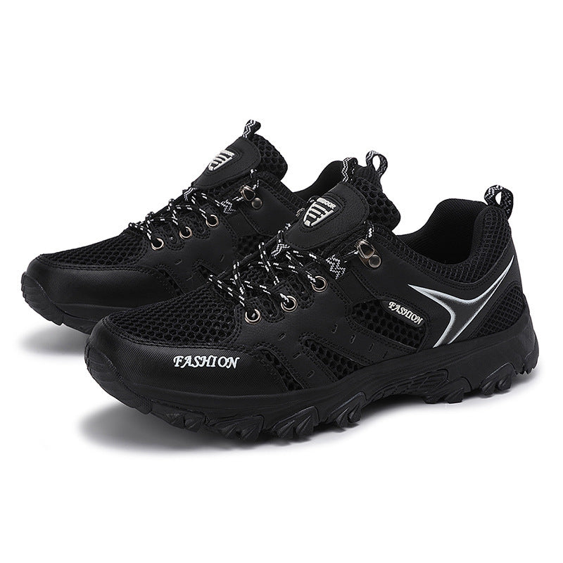 Damen Atmungsaktive Mesh Lauf Sneaker Mit Sicherer Schnürpassform
