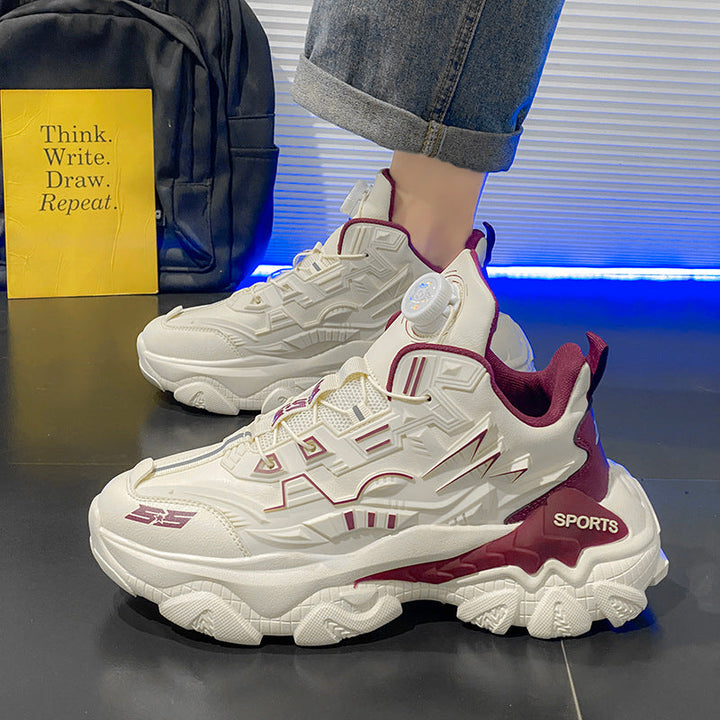 Damen Stoßdämpfende Sportschuhe Mit Sicherer Schnürung Und Komfort