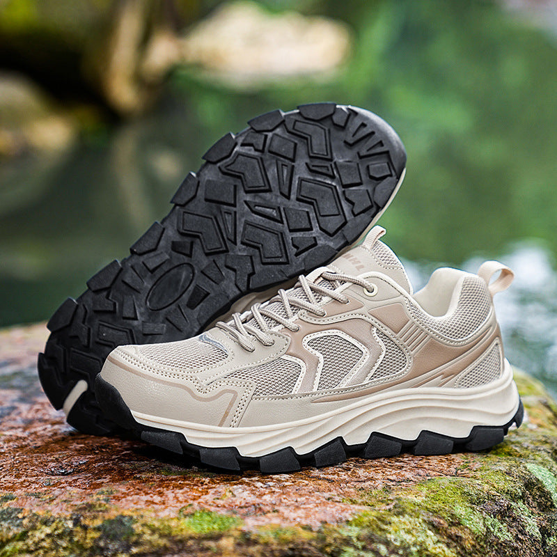 Damen Sportliche Wander Sneaker Mit Rutschfester Profilsohle Grip