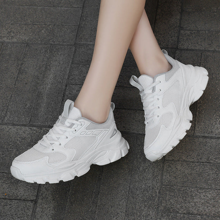 Damen Sportliche Air Cushion Sneakers Mit Atmungsaktivem Mesh – Komfort Laufschuhe