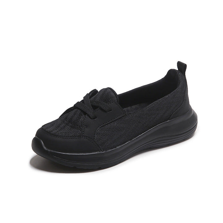 Baskets slip-on roses pour femmes – Chaussures confort légères et rembourrées