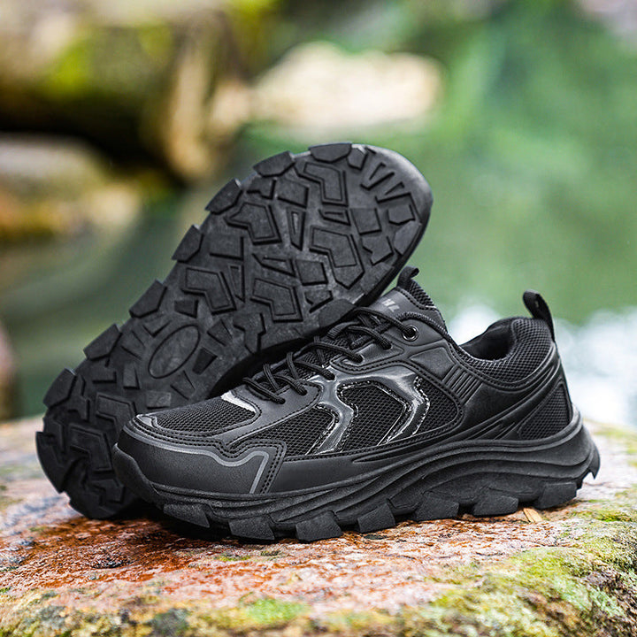 Damen Sportliche Wander Sneaker Mit Rutschfester Profilsohle Grip