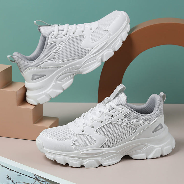 Damen Sportliche Air Cushion Sneakers Mit Atmungsaktivem Mesh – Komfort Laufschuhe