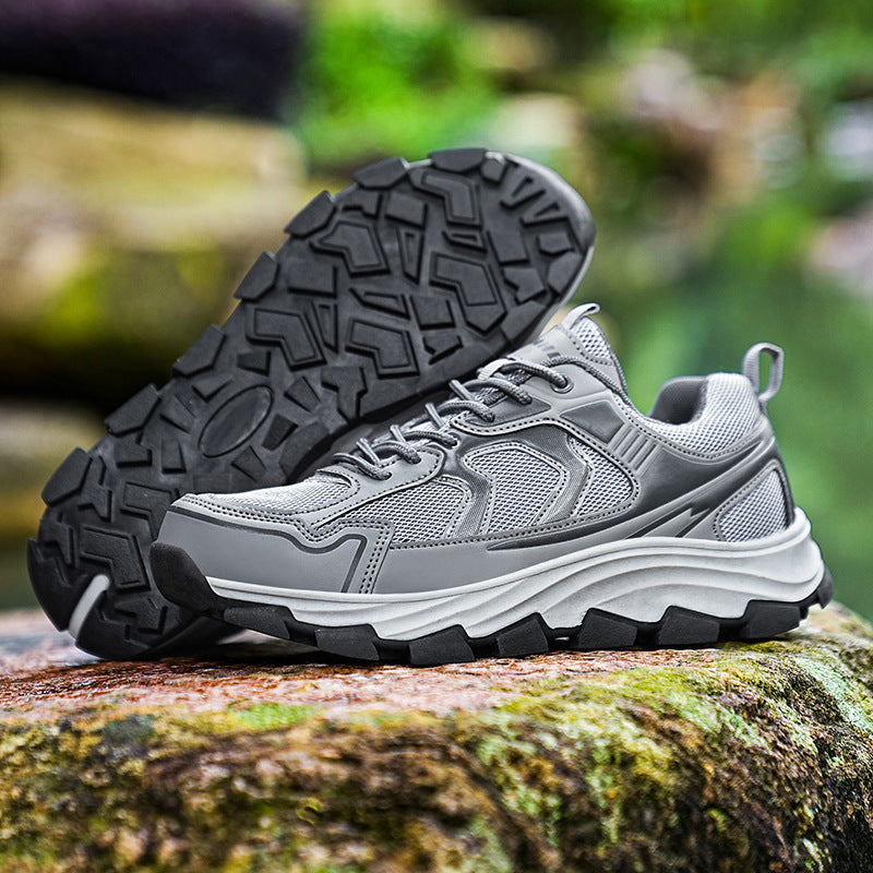 Damen Sportliche Wander Sneaker Mit Rutschfester Profilsohle Grip