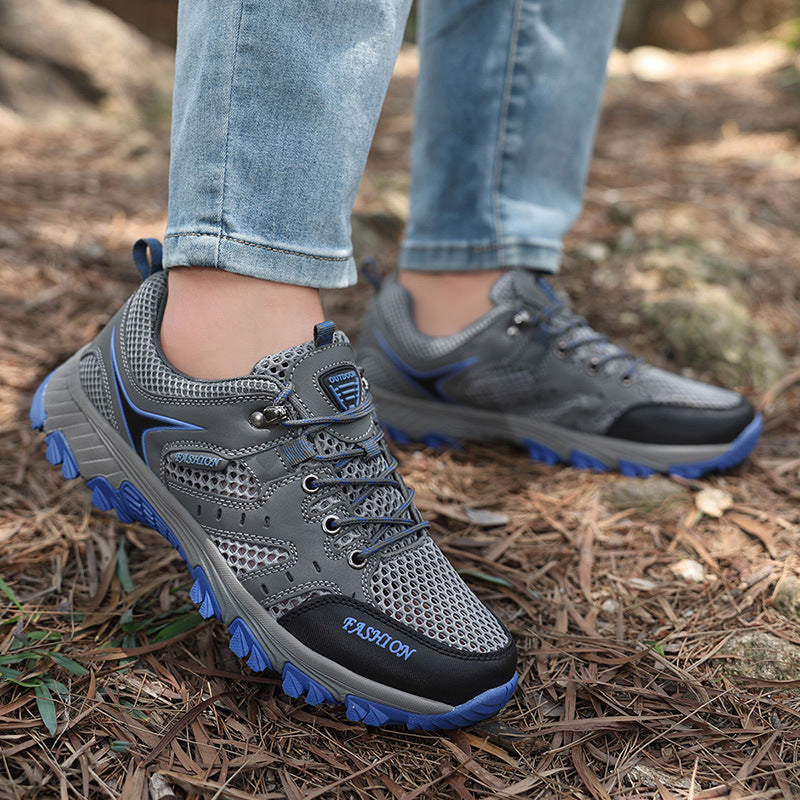 Damen Atmungsaktive Mesh Lauf Sneaker Mit Sicherer Schnürpassform