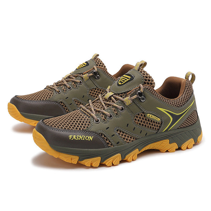 Damen Atmungsaktive Mesh Lauf Sneaker Mit Sicherer Schnürpassform