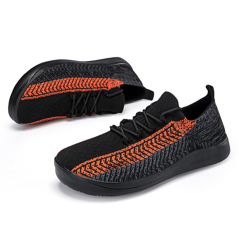 Women's Lightweight Breathable Lace-Up Sports Shoes with Comfort
