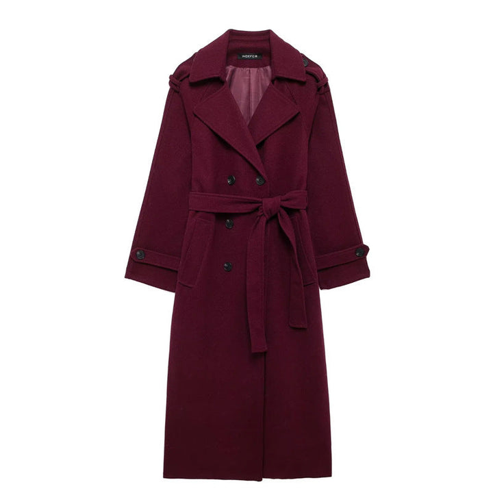 Rosie – Classic Burgundy Jas