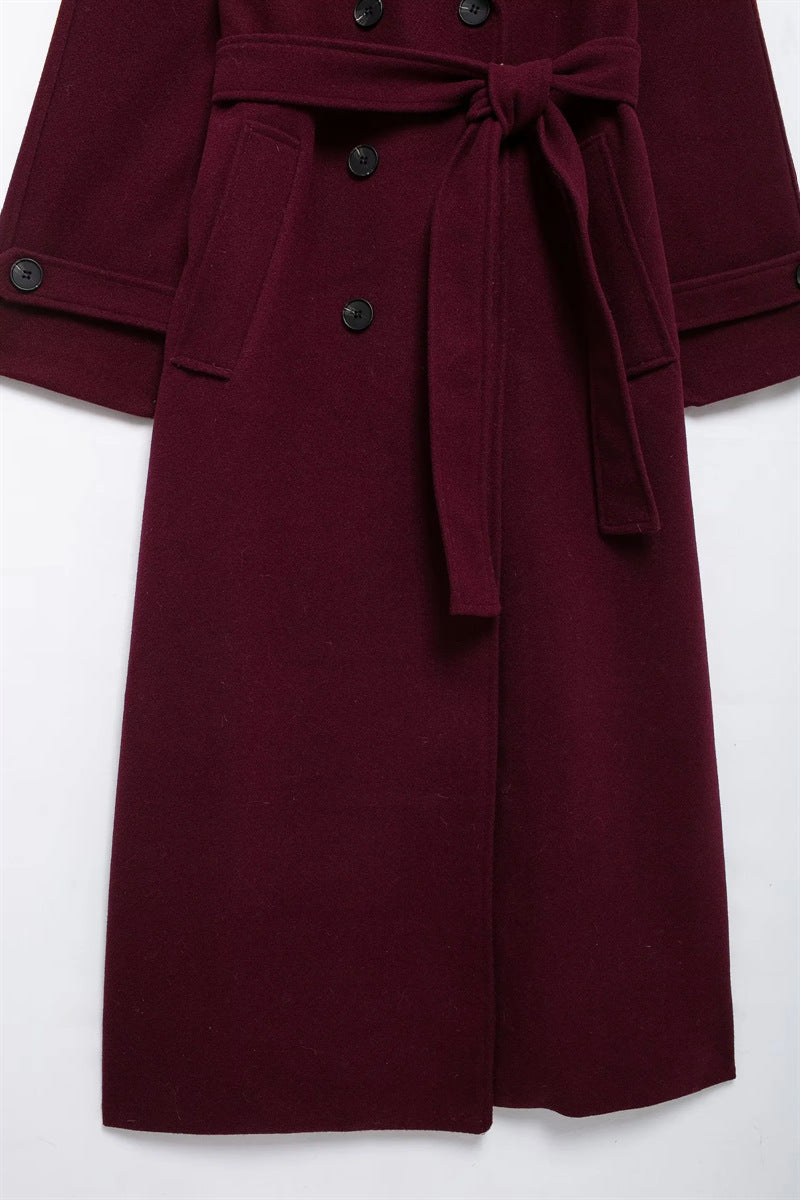 Rosie – Classic Burgundy Jas
