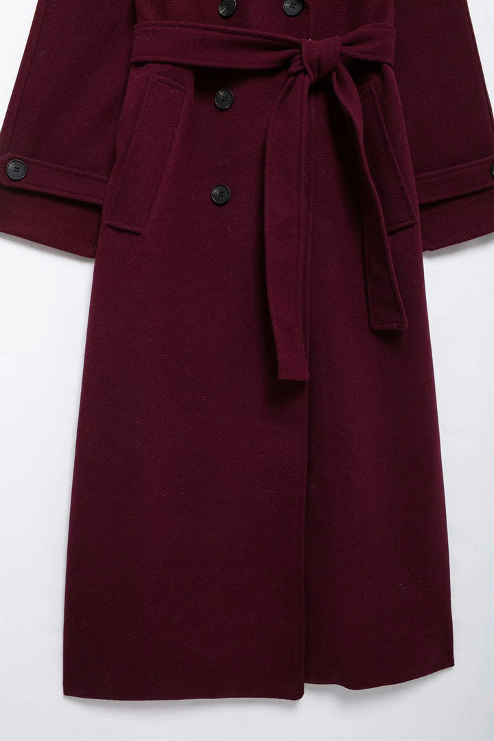 Rosie – Classic Burgundy Jas
