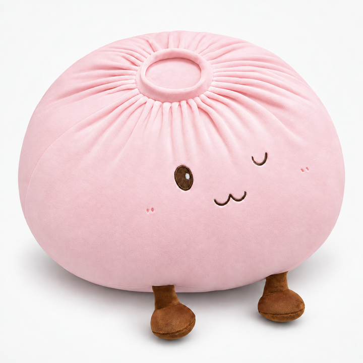 Plüschkissen Bao Bun Form