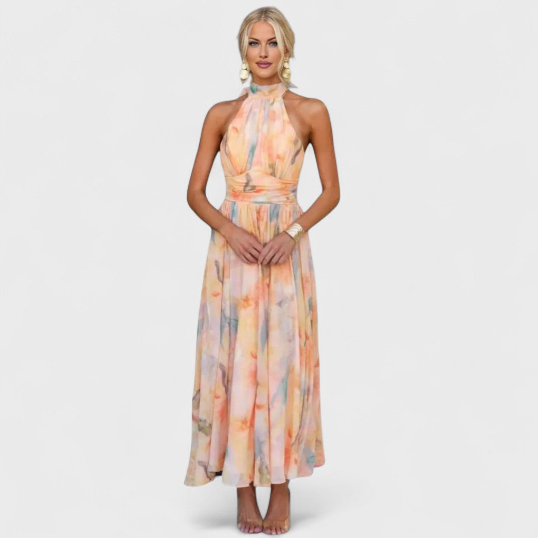 Paolla Blumenkleid: Eleganter Schnitt für festliche Anlässe und Sommer 0
