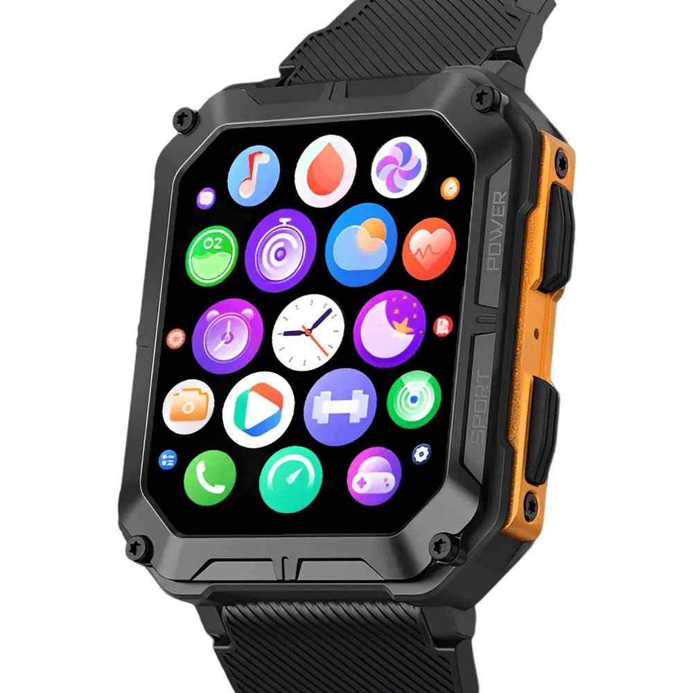 Robuste Smartwatch EnduranceX mit Herzfrequenzmesser und Schrittzähler für Abenteuerlustige 1