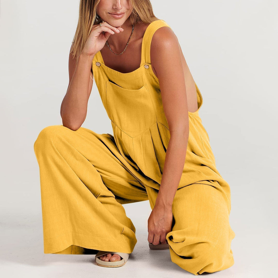 Women's dungarees made of cotton blend – comfort & style combined