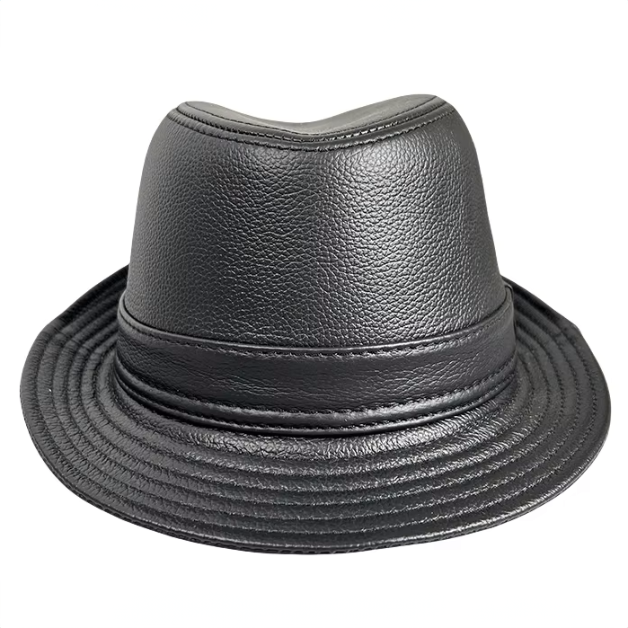 Vintage-Trilby Fedora Hut – Klassischer Leichter Modehut