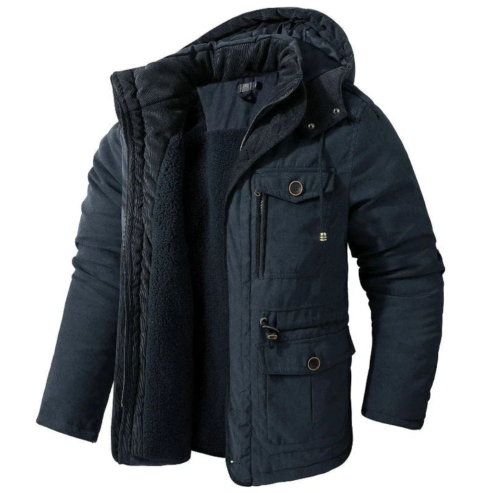 Thatcher | Herren Winterparka isoliert mit Kapuze
