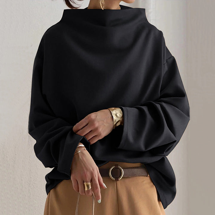 Ronie | Pullover with high neckline