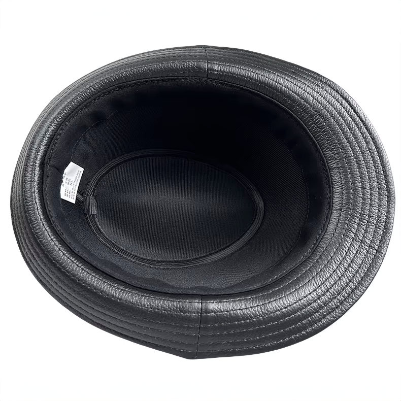Vintage-Trilby Fedora Hut – Klassischer Leichter Modehut