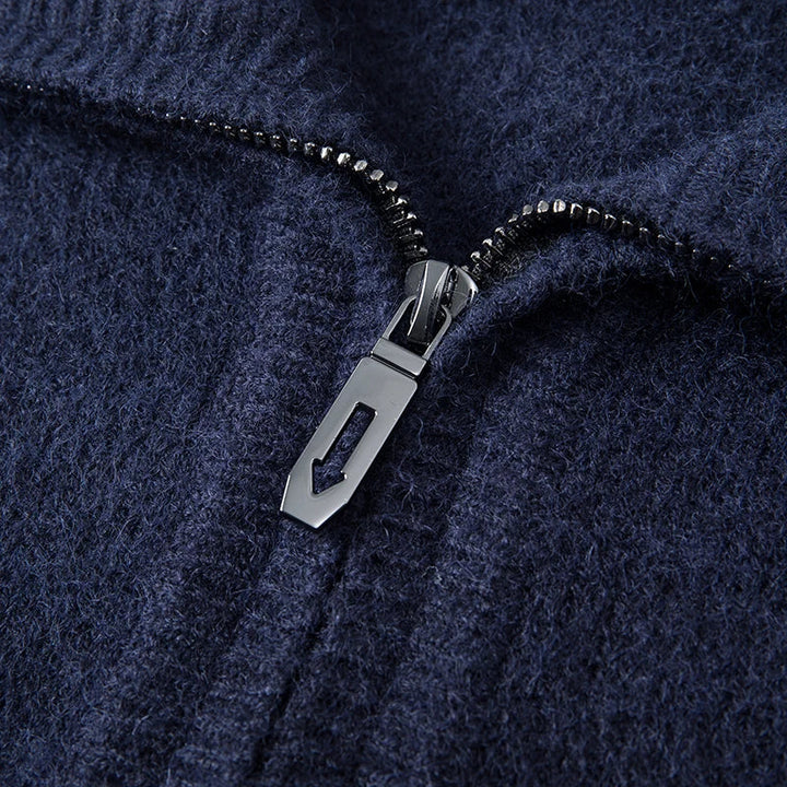 Manuel - Elegant & cozy half-zip pullover