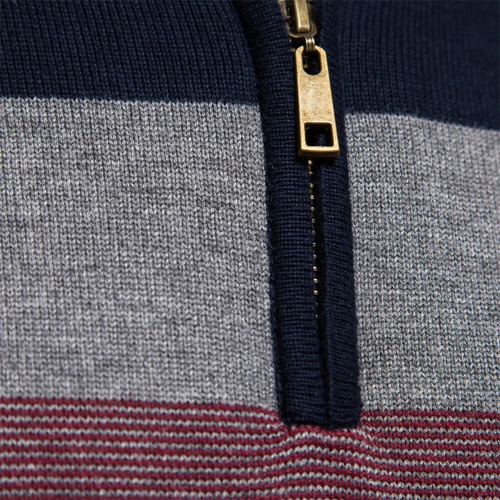 Zandro | Elegant & soft half-zip pullover