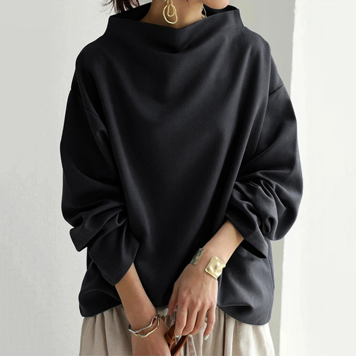 Ronie | Pullover with high neckline