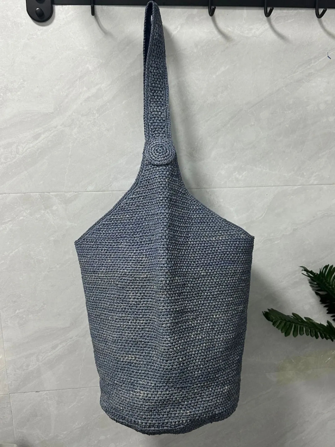 Boho Straw Bag Women – Handmade Beach Bag Summer 2025 Shopper